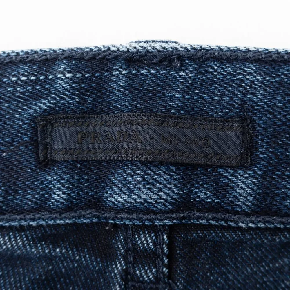 Prada Tight Fit Stretch Denim Jeans Men's 32 Blue